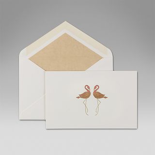Flamingo Correspondence Cards