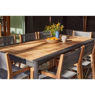 outer teak dining table