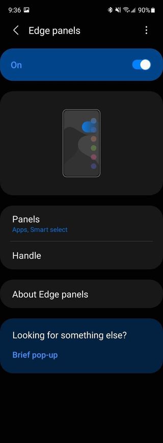 Samsung Galaxy Z Fold 3 Settings Screenshot