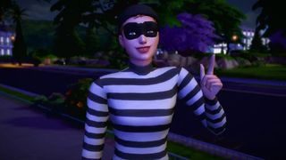 The Sims 4 burglar