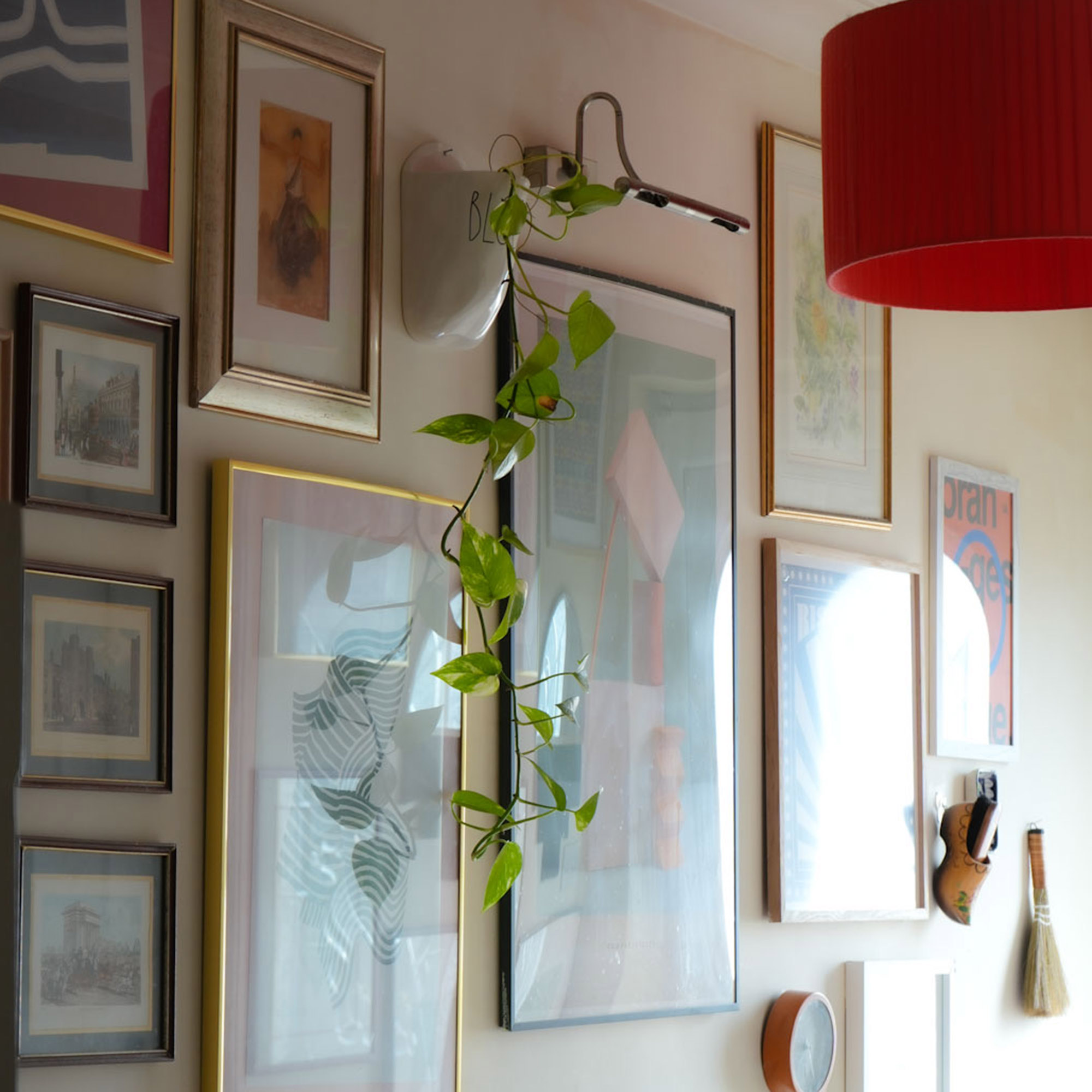 galley wall in a hallway