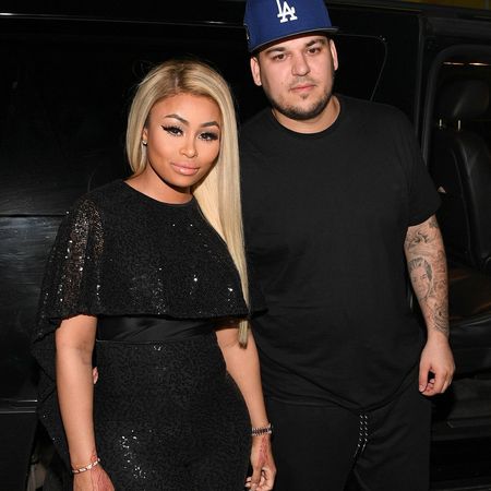 Blac Chyna & Rob Kardashian Visit Onyx Nightclub
