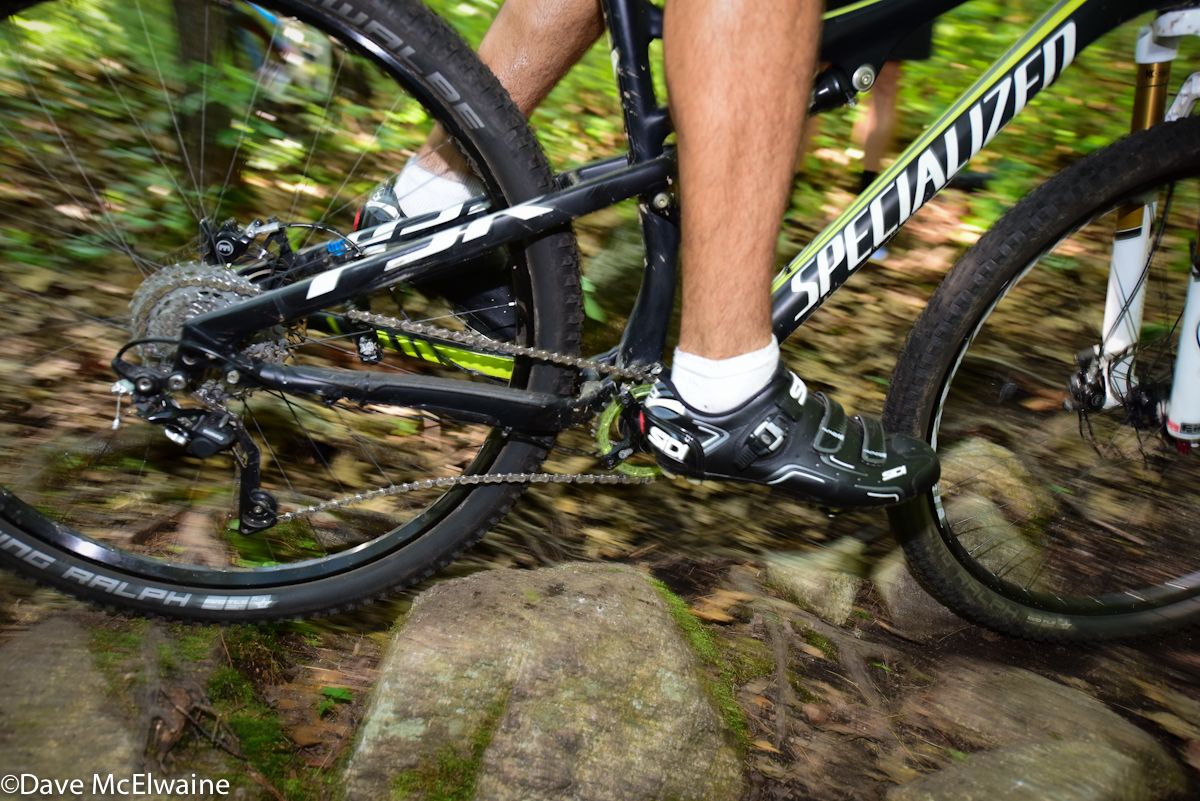There were plenty of rocks to give equipment a good testing