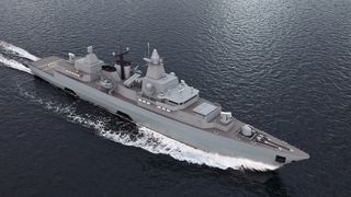 Brandenburg class F123 frigates 