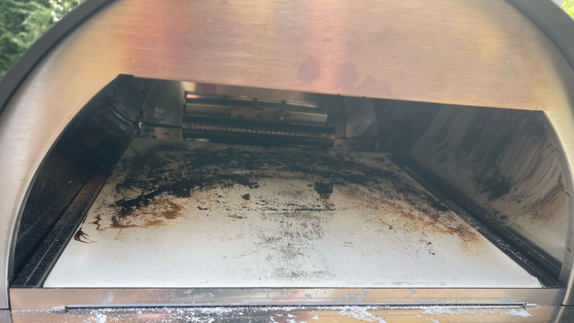 Base of the Woody Pizza Oven