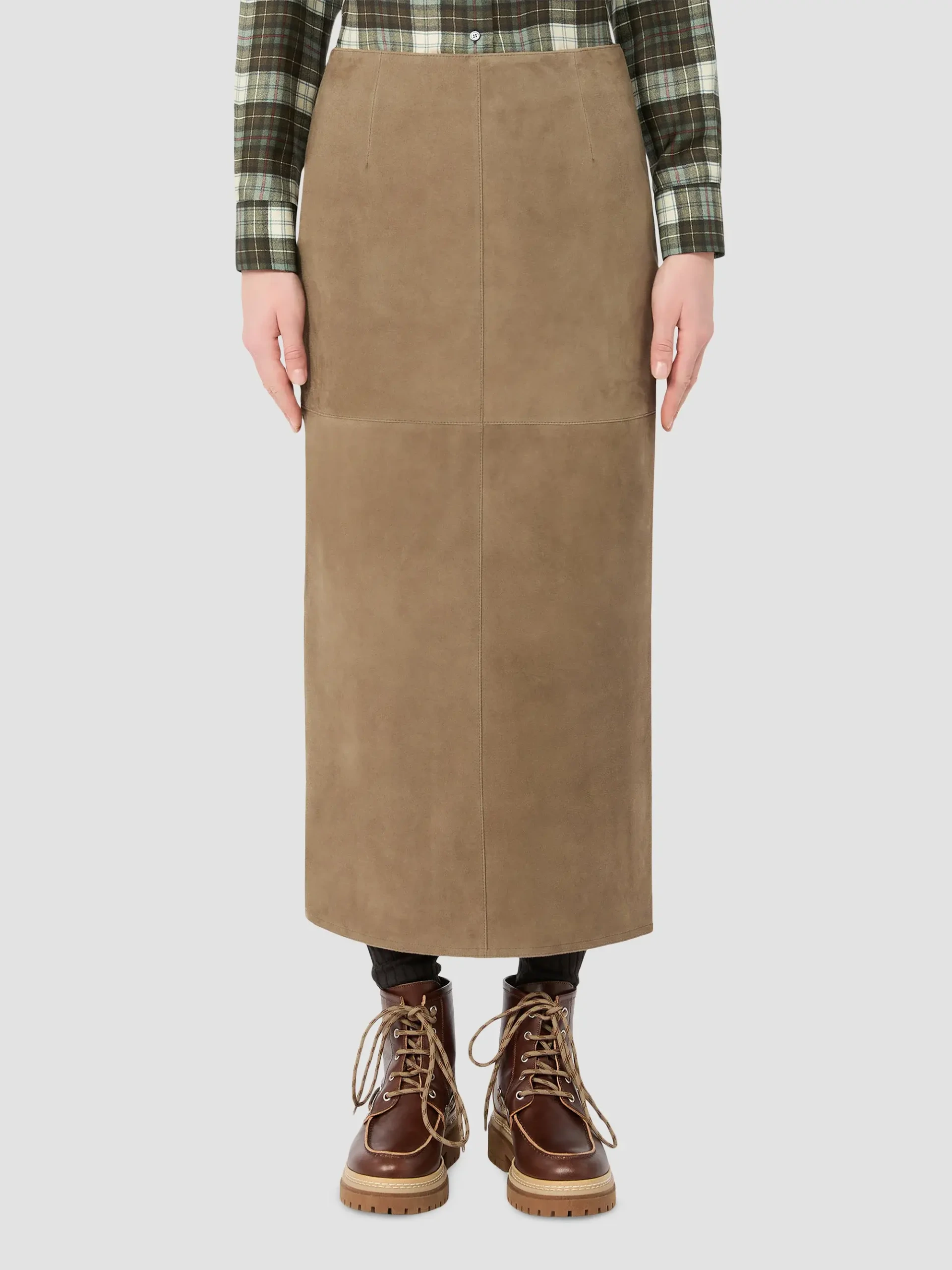 Suede Skirt