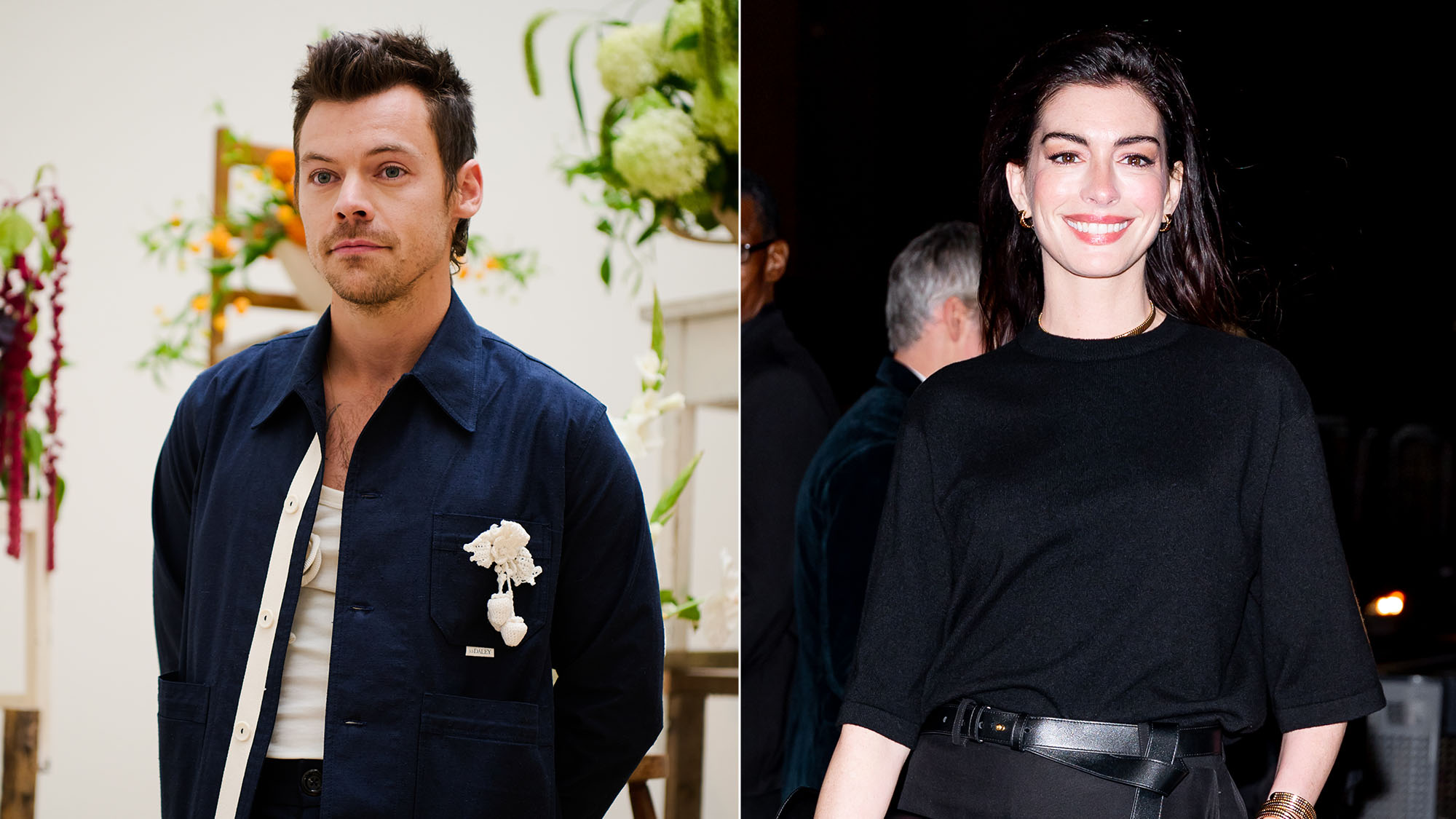 Harry Styles and Anne Hathaway