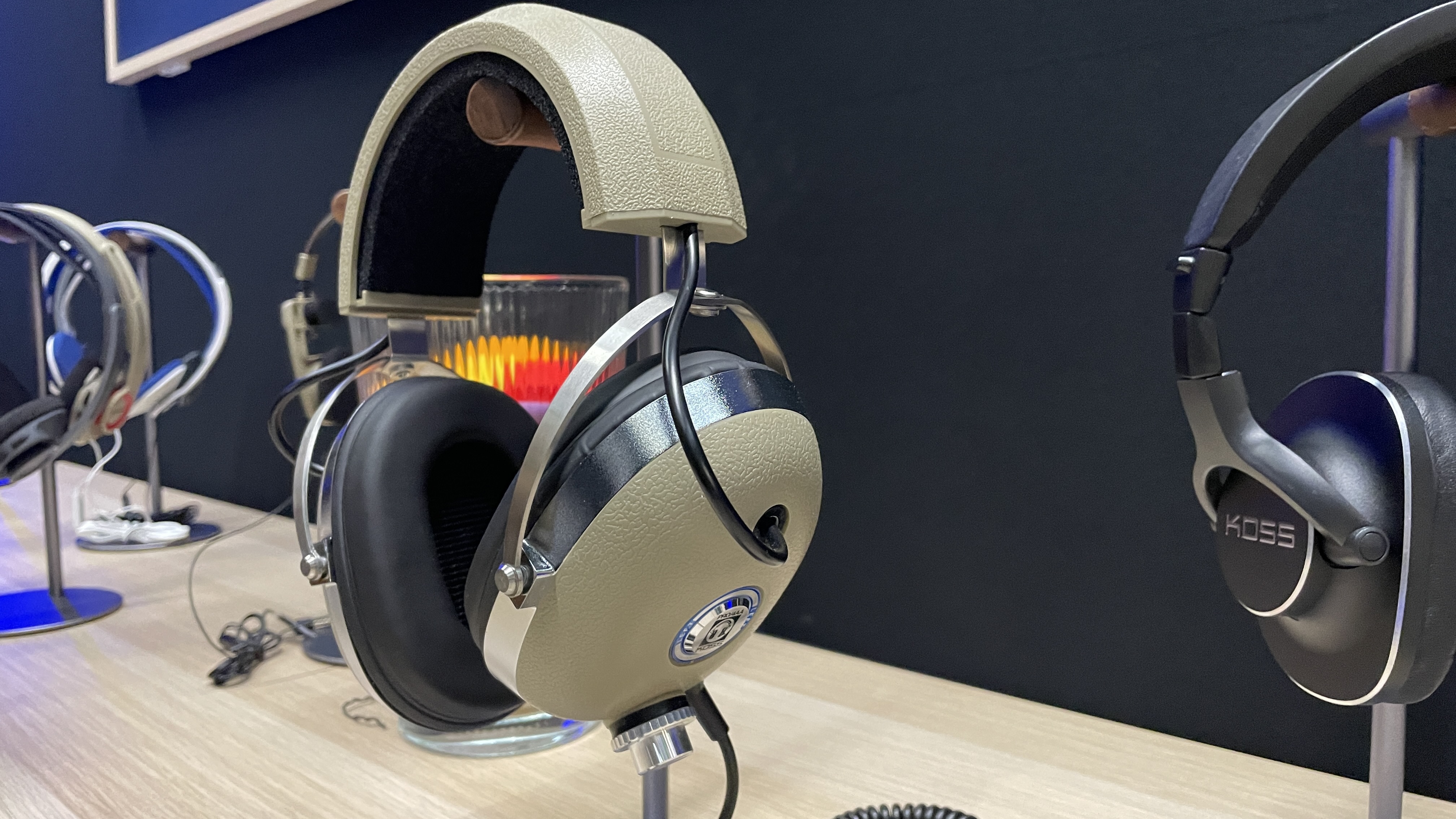 Snapshot of the Paris Audio show, showing new hi-fi equipment at the Palais des Congres, Paris, from October 25 - 27