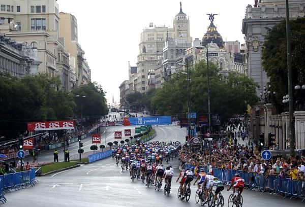 The final stage of the 2012 Vuelta a Espana in Madrid