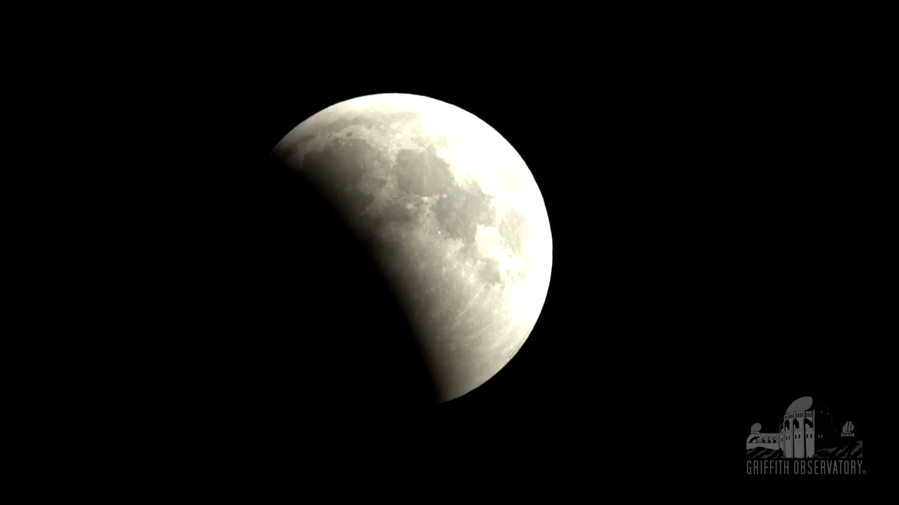 Partial lunar eclipse
