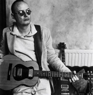 Andy Partridge, formerly of XTC, portraits at home in Swindon, March 2000