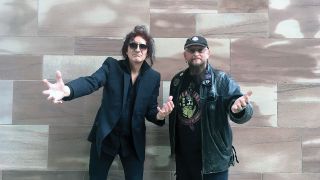 Jerry Richards and Mr. Dibs of Hawklords