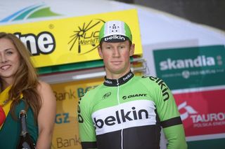 Renshaw close to first victory for Team Belkin in Poland
