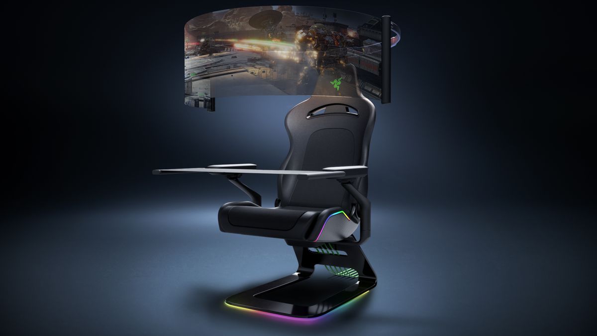 Razer Iskur Gaming Chair With Lumbar Support 3y Gamepro Shop