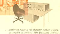 A vintage General Electric PC ad from BASIC's birth era, the 60s. This ad is for the cut-down GE-210 versus the colossal 2000 LB GE-225 used to create the BASIC programming language.