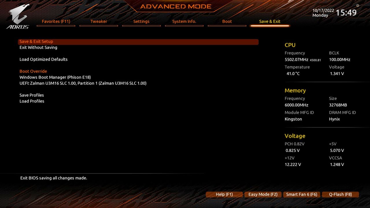 Gigabyte Z790 Aorus Master