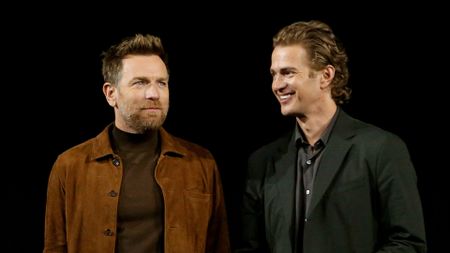 Ewan McGregor and Hayden Christensen at Star Wars Celebration