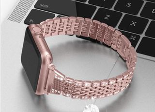 Wearlizer Apple Watch Band Rose Gold