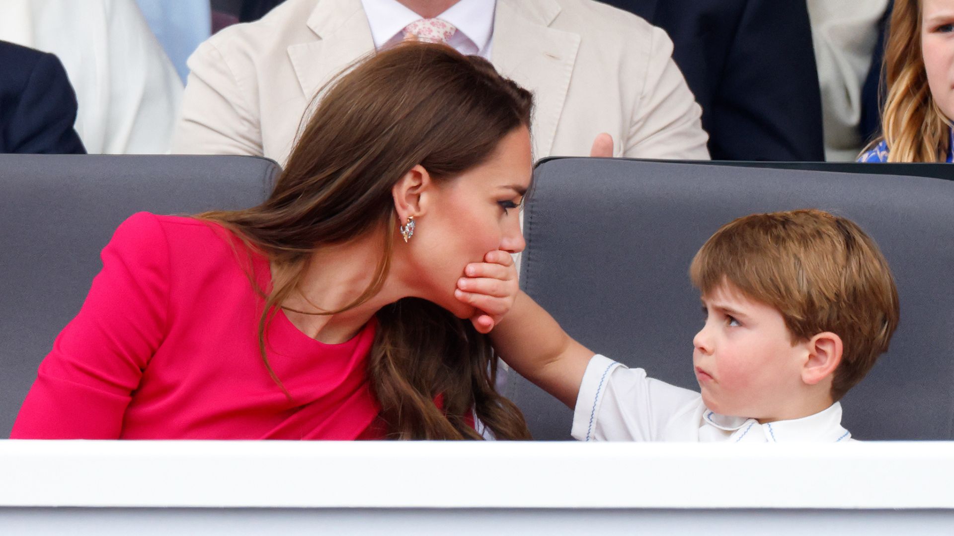 Kate Middleton and Prince Louis