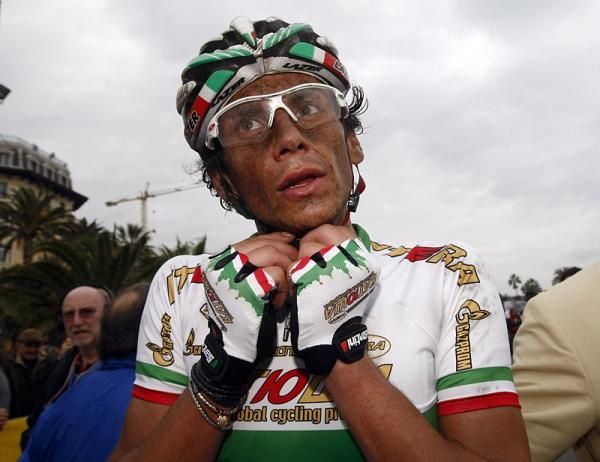 Filippo Pozzato (Katusha) after the stage