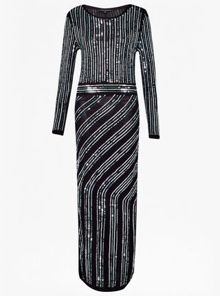 French Connection Diana Swirl Sequin Dress, £130