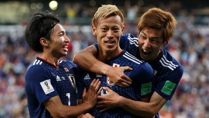 World Cup group H Japan vs. Poland Senegal vs. Colombia