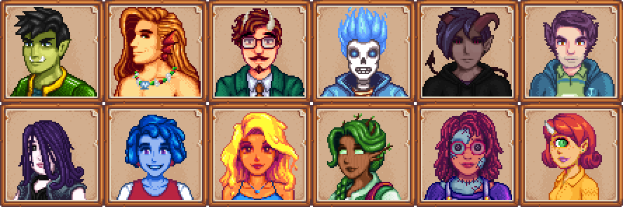 Featured image of post Stardew Valley Anime Portrait Mod All Villagers Mat plays stardew valley with mods mod links villagers anime portrait by bunnerz