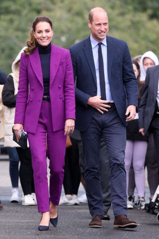 Prince William and Kate Middleton visit Londonderry in 2021