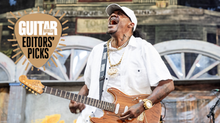 Eric Gales performs onstage at the 2025 New Orleans Jazz & Heritage Festival at the Fair Grounds Race Course in New Orleans, Louisiana on April 27, 2025 