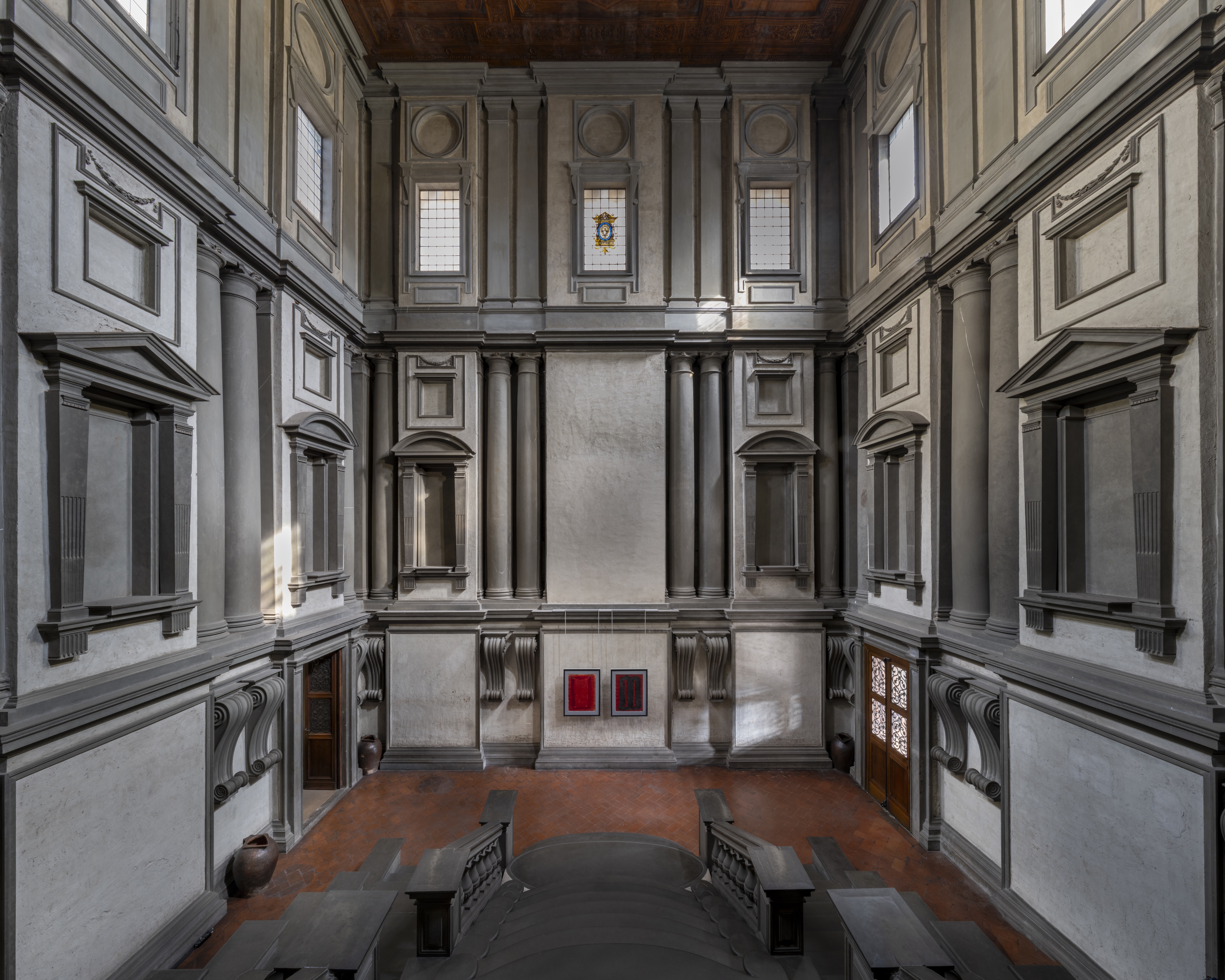 Works of art by Rothko in the Palazzo Strozzi