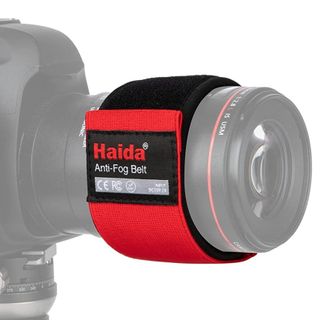 Haida HD4635 lens heater and anti-fog belt on a white background