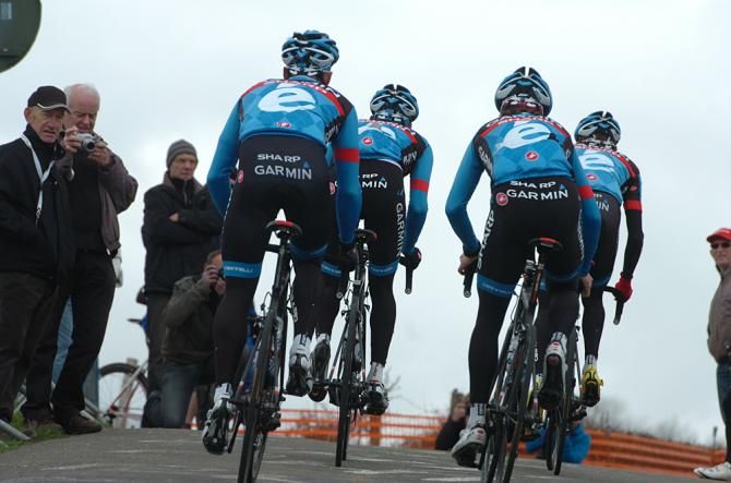 Garmin-Sharp tackles La Redoute in training