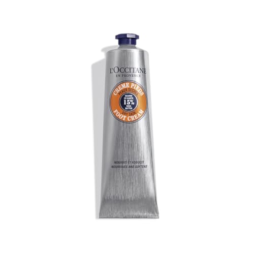 L'occitane Shea Butter Foot Cream: Soothe & Nourish Dry Skin, Fast Absorbing, Moisturizes, With 15% Shea Butter
