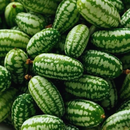 2 Cucamelon Plants Seedlings, Cucamelon Mini Cucumber Live Plant Gardening 3 to 6 Inc Tall Vegetable Plant