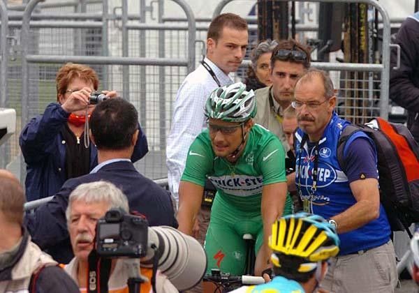 Cancellara didn't stretch his overall lead, but he sure stretched the sprinters' patience today.