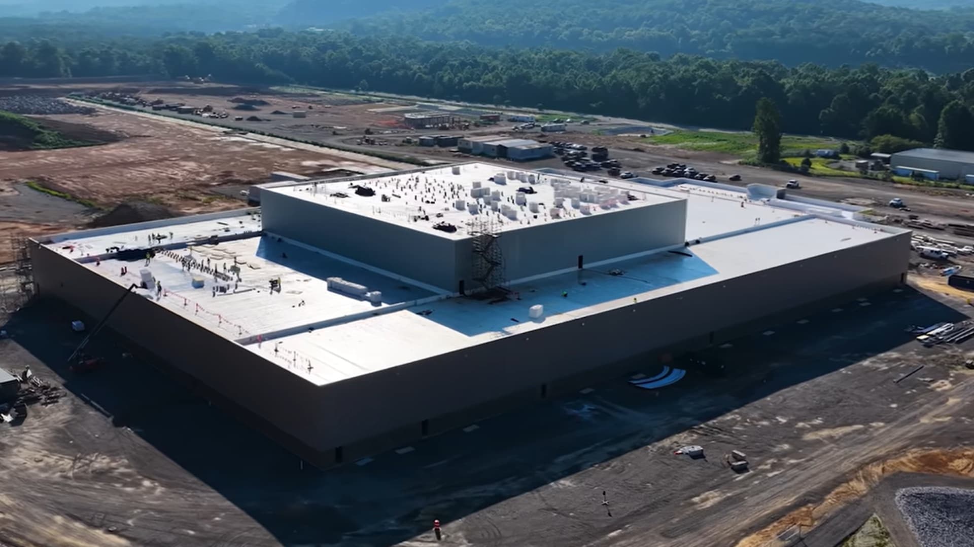 X-energy's TX-1 nuclear fuel facility in Oak Ridge, Tennessee.