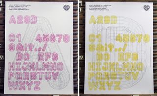 The font's first use is the specimen posters, designed by A2-Type