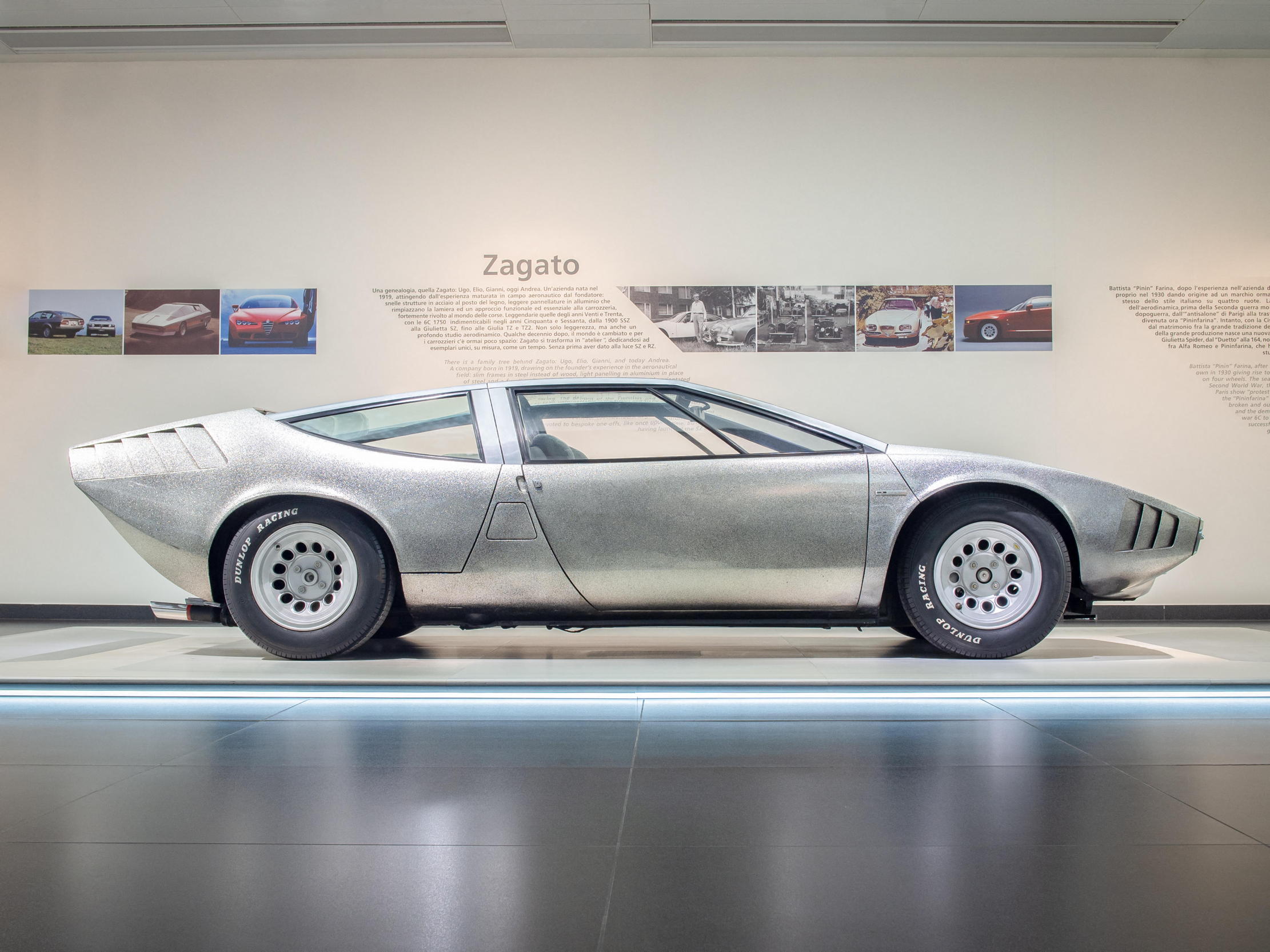 1969 Alfa Romeo Iguana. Design Giugiaro in the Alfa Romeo Museum (Museo Storico Alfa Romeo)