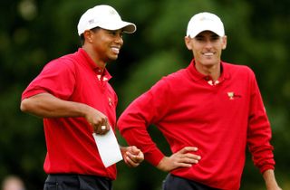 Howell III and Woods at the Presidents Cup