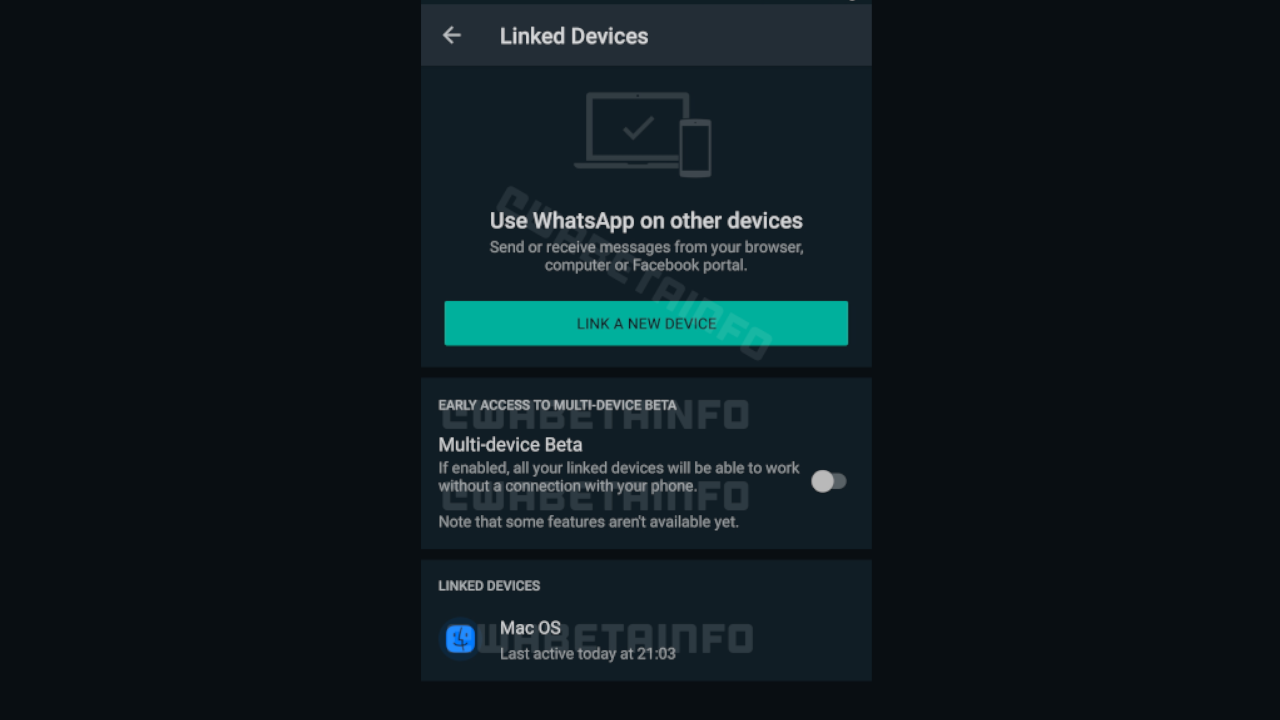 WhatsApp beta