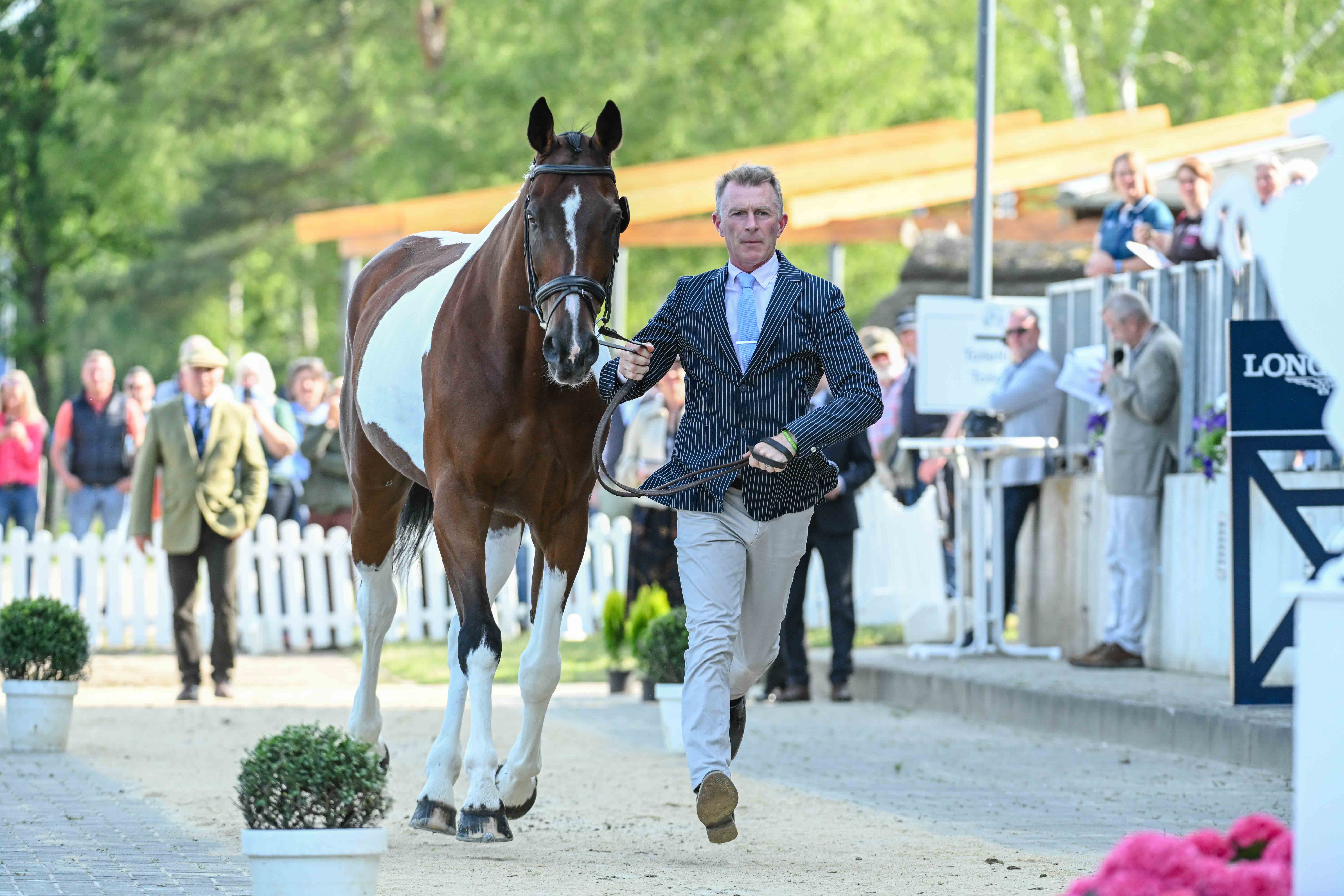 Luhm&amp;uuml;hlen Horse Trials trot-up