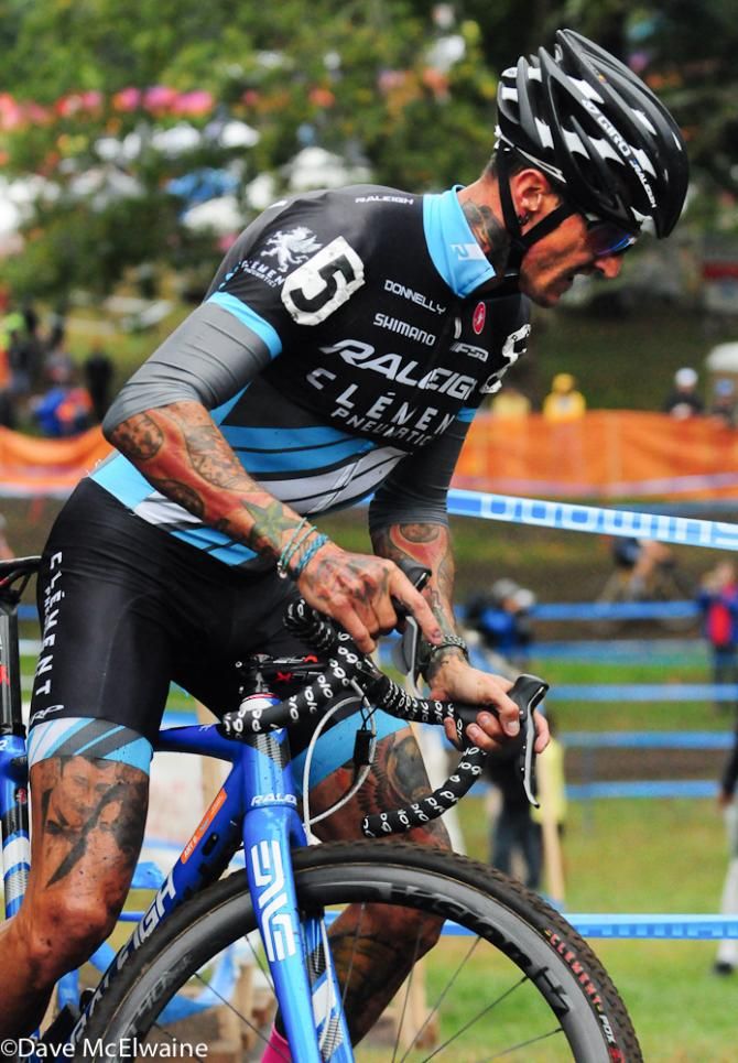 Ben Berden (Raleigh Clement) with the race lead