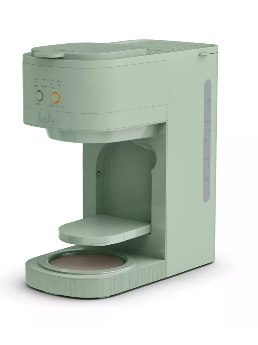 green coffee machine