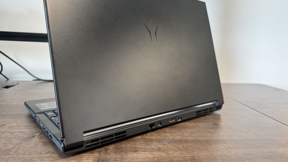 The Medion Deputy Erazer 15 P1 gaming laptop