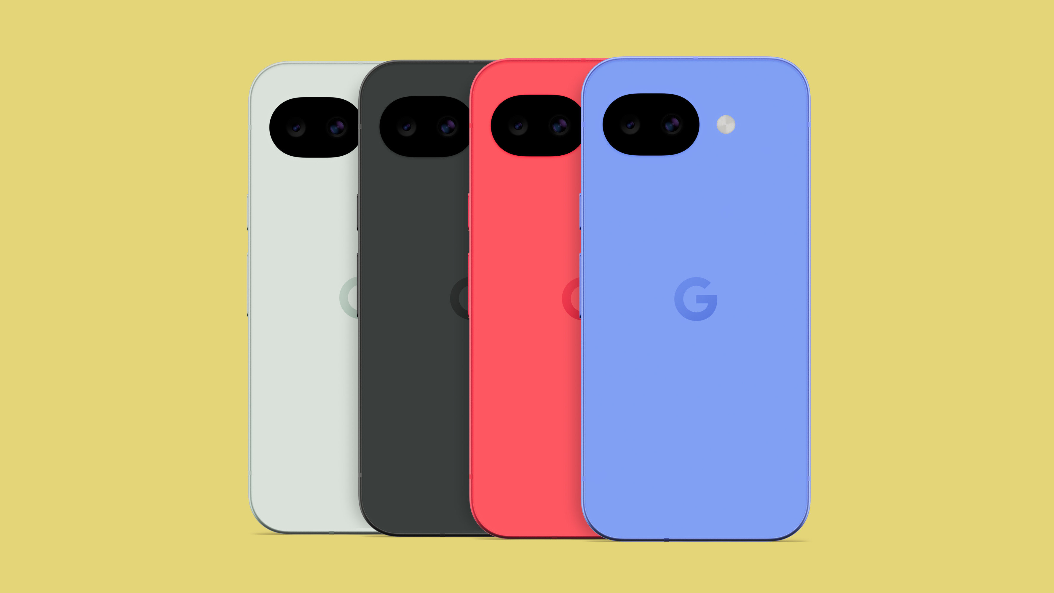 Google Pixel 10a full colour palette