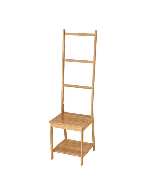 R&Aring;grund Chair With Towel Rack in Bamboo