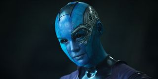 Nebula in the first Guardians movie