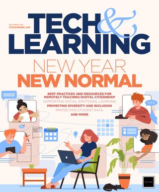 September 2020 magazine cover, "New Year, New Normal"