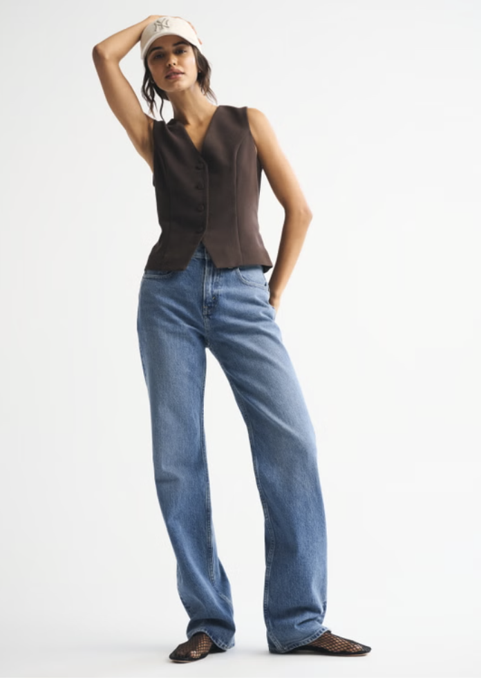 Abercrombie, High Rise 90s Relaxed Jean
