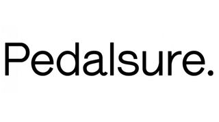 The Pedalsure logo, black text on a white background